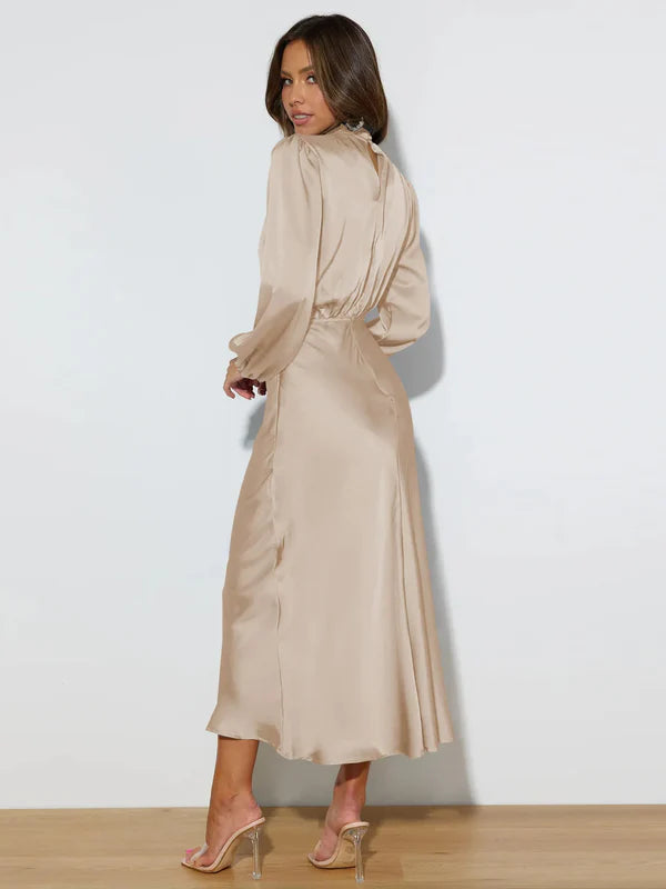 שמלת מקסי רוז – לנשים בעיצוב אלגנטי מבית ʟᴜɴᴀʀᴇ