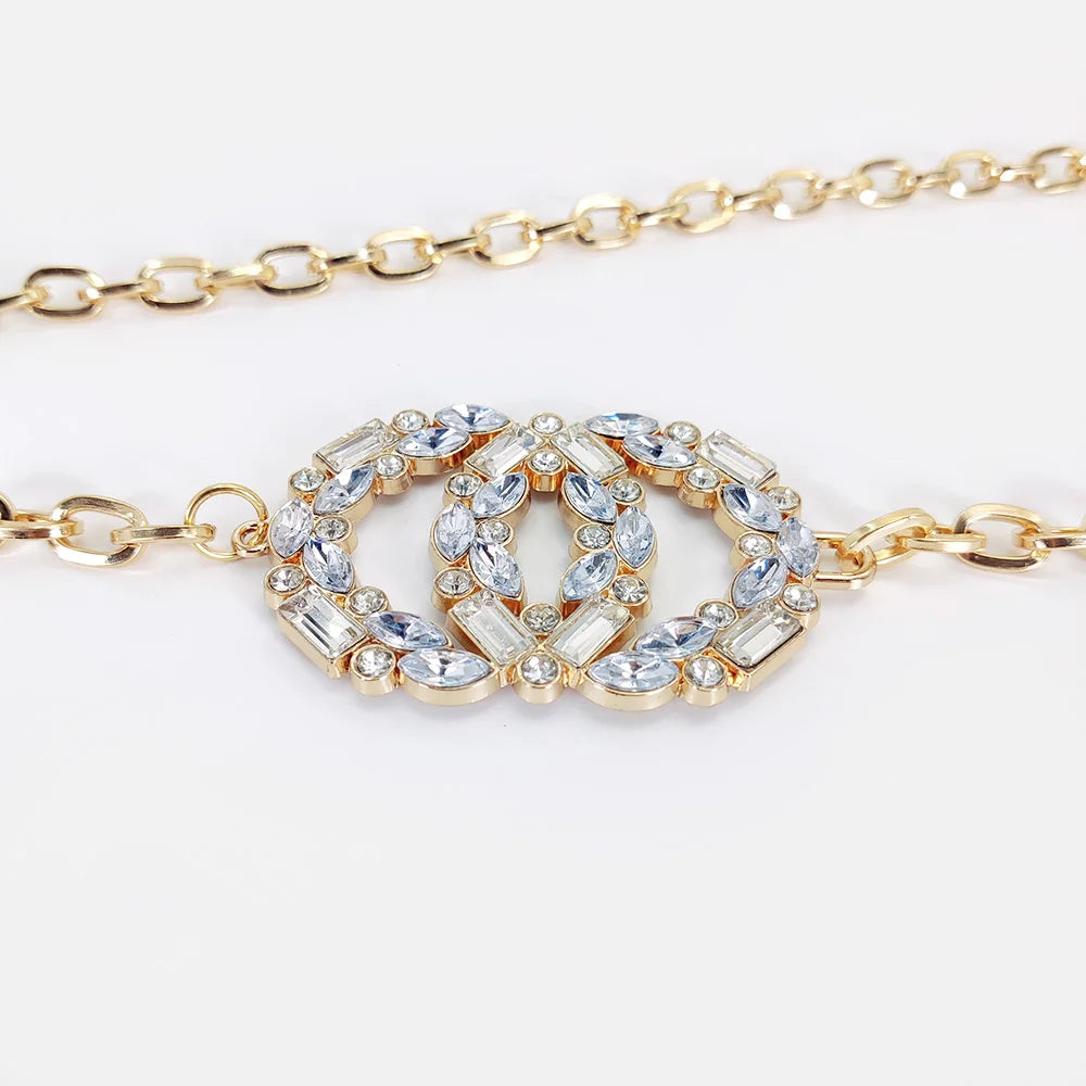 חגורת אמילי שרשרת אלגנטית לנשים, מתאימה לסטייל ערב ויום יומי 