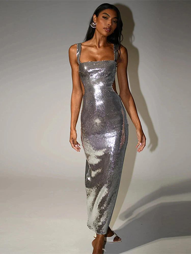 שמלת מקסי נירה – לנשים בעיצוב אלגנטי מבית ʟᴜɴᴀʀᴇ