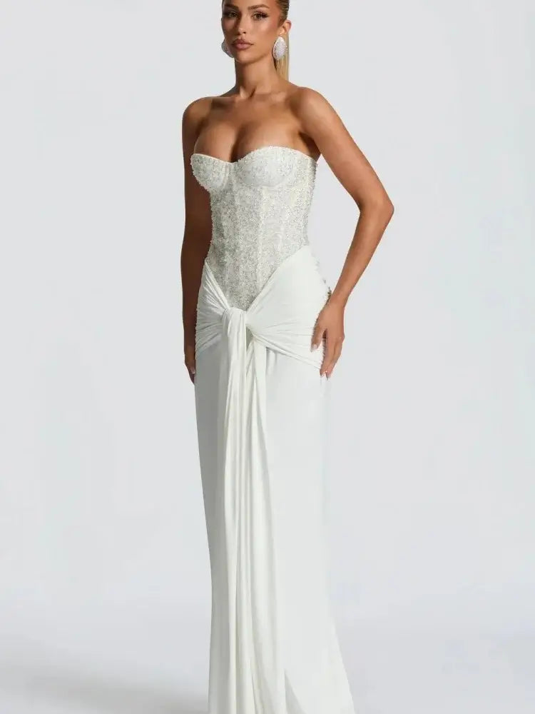 שמלת מקסי ארבלה – לנשים בעיצוב אלגנטי מבית ʟᴜɴᴀʀᴇ