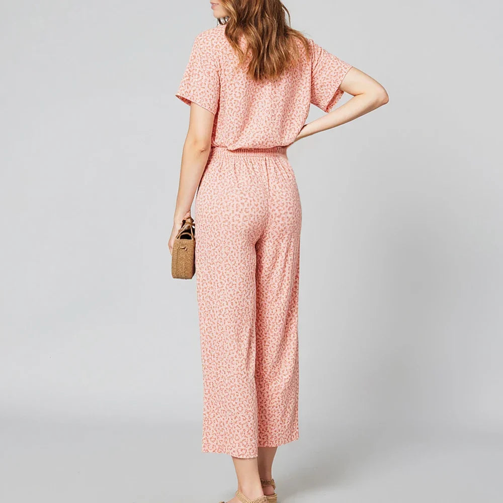 אוברול מנומר- דפני – לנשים בעיצוב אלגנטי מבית ʟᴜɴᴀʀᴇ