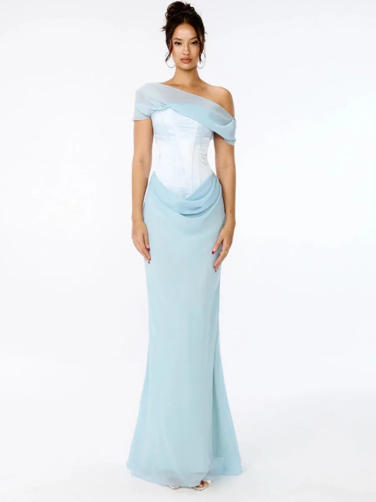 שמלת מקסי ז'ולייט – לנשים בעיצוב אלגנטי מבית ʟᴜɴᴀʀᴇ