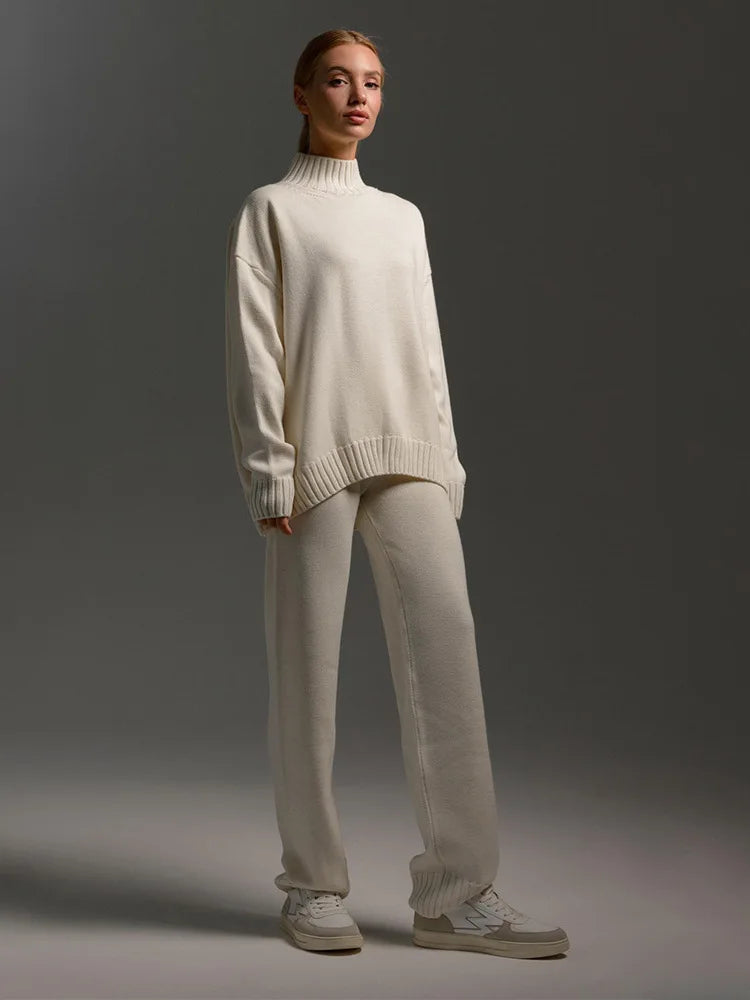 סט סוודר לואיז– לנשים בעיצוב אלגנטי מבית ʟᴜɴᴀʀᴇ