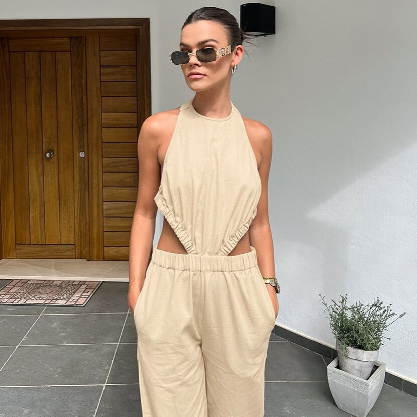 אוברול קשירה דגם רני – לנשים בעיצוב אלגנטי מבית ʟᴜɴᴀʀᴇ