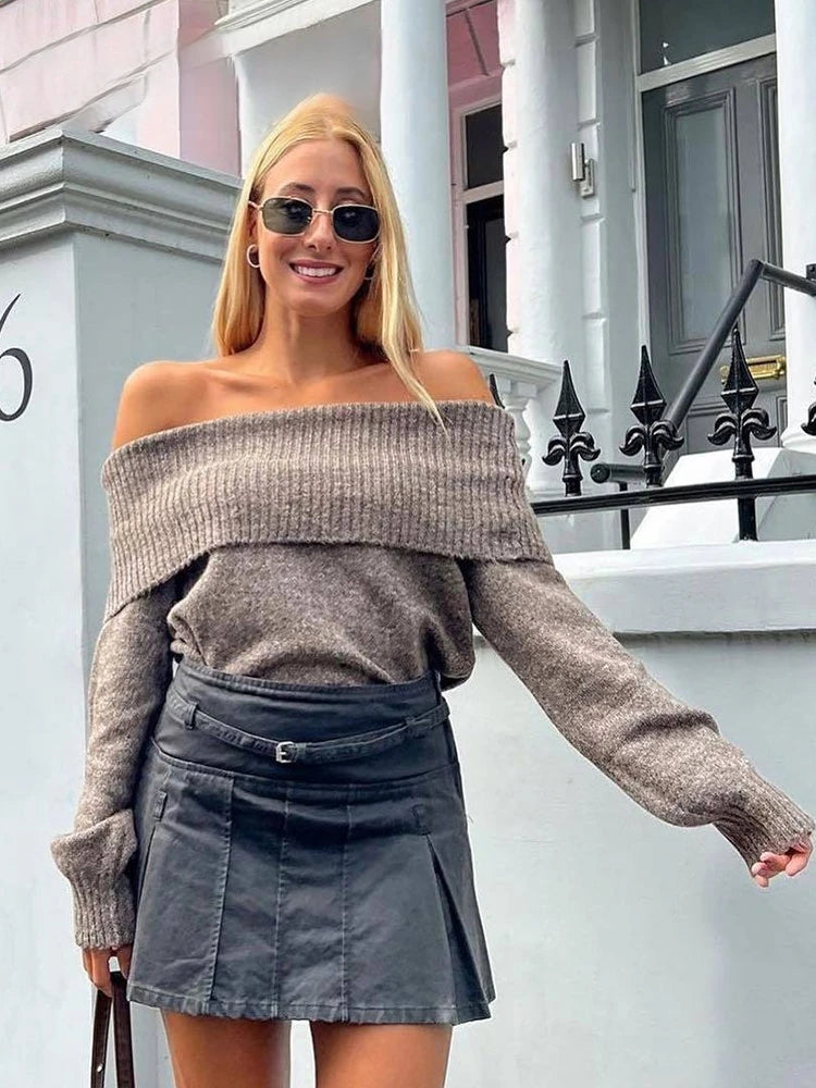 סוודר דגם הילה – לנשים בעיצוב אלגנטי מבית ʟᴜɴᴀʀᴇ