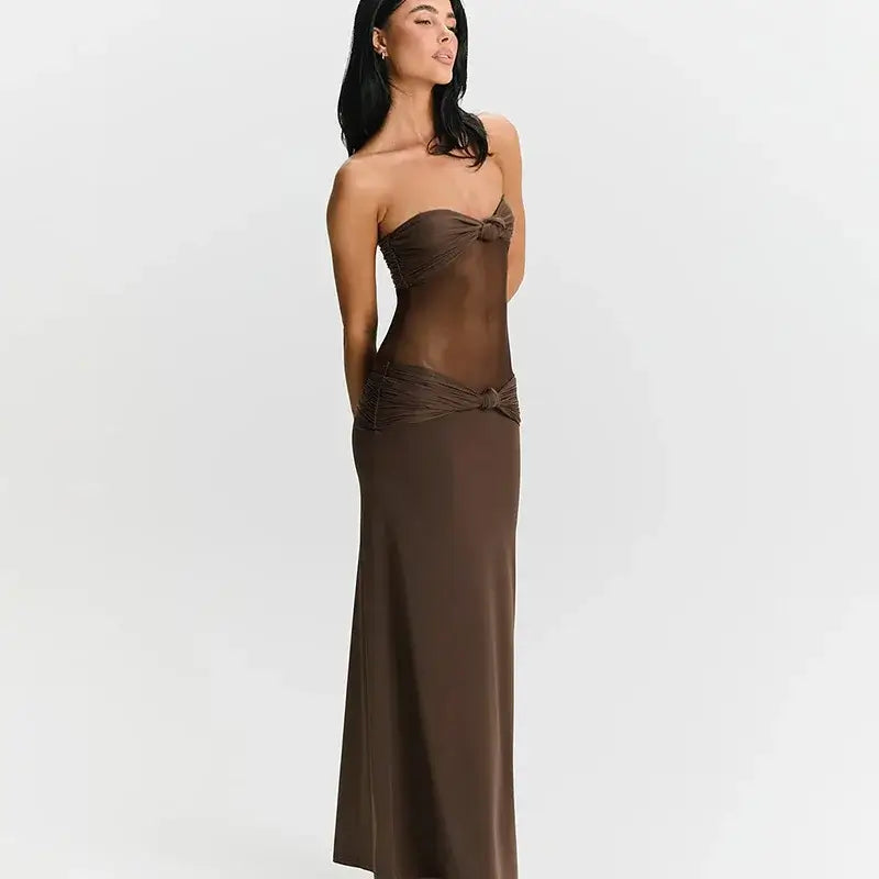 שמלת מקסי רומי – לנשים בעיצוב אלגנטי מבית ʟᴜɴᴀʀᴇ