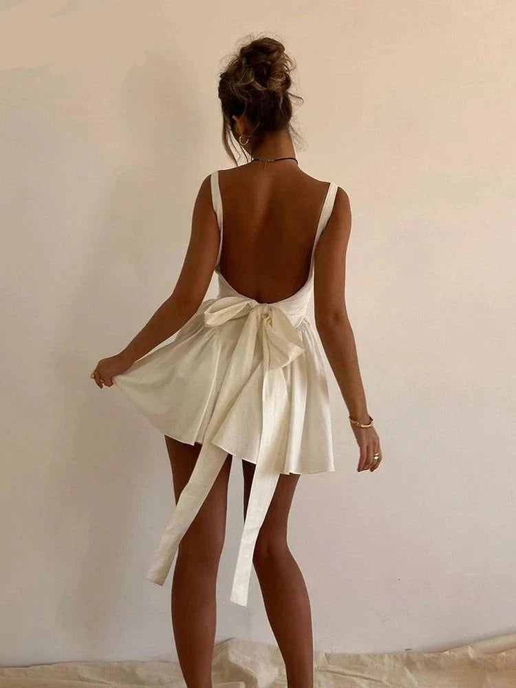 שמלת מיני דגם נגה – לנשים בעיצוב אלגנטי מבית ʟᴜɴᴀʀᴇ