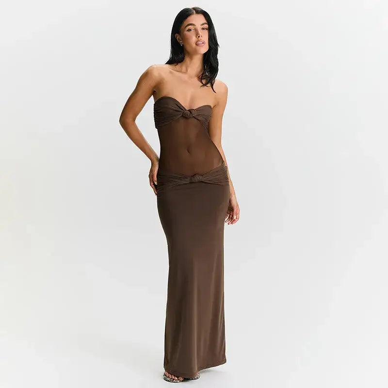 שמלת מקסי רומי – לנשים בעיצוב אלגנטי מבית ʟᴜɴᴀʀᴇ