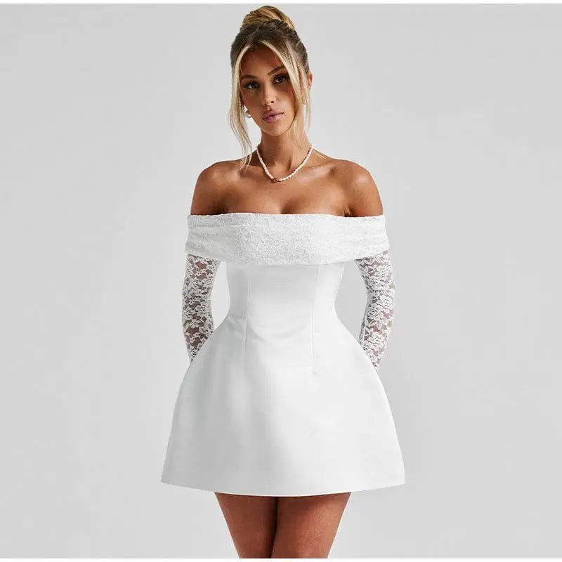 שמלת מיני אליזון – לנשים בעיצוב אלגנטי מבית ʟᴜɴᴀʀᴇ