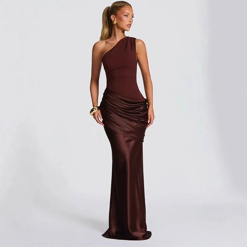 שמלת מקסי אמיליה – לנשים בעיצוב אלגנטי מבית ʟᴜɴᴀʀᴇ