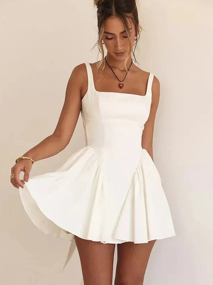 שמלת מיני דגם נגה – לנשים בעיצוב אלגנטי מבית ʟᴜɴᴀʀᴇ