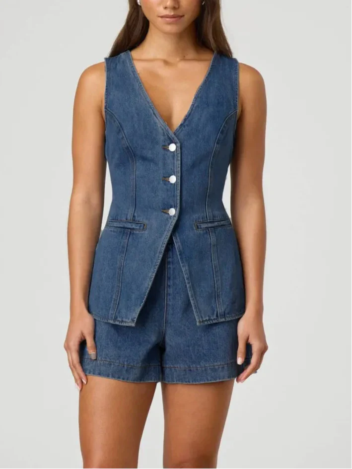 חליפת ג'ינס- אבישג – לנשים בעיצוב אלגנטי מבית ʟᴜɴᴀʀᴇ