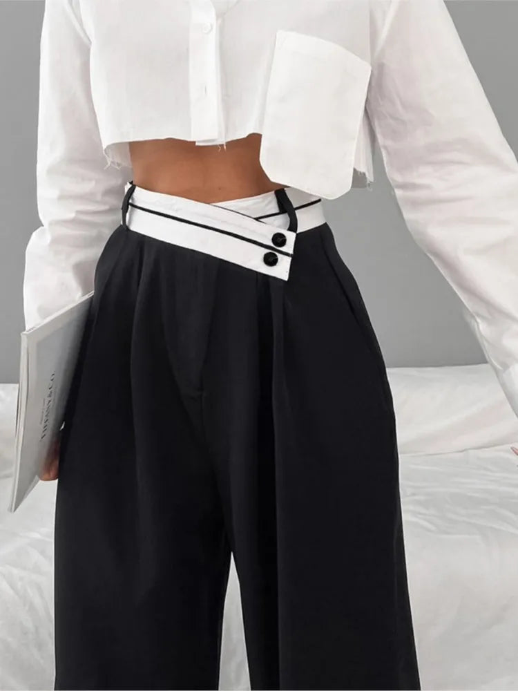 מכנס אלגנט רחב – לנשים בעיצוב אלגנטי מבית ʟᴜɴᴀʀᴇ