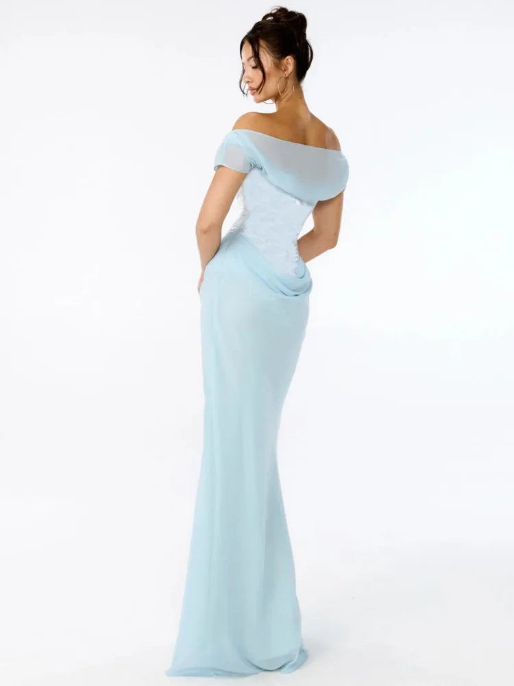 שמלת מקסי ז'ולייט – לנשים בעיצוב אלגנטי מבית ʟᴜɴᴀʀᴇ