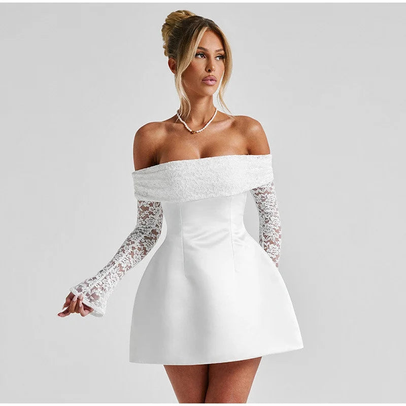 שמלת מיני אליזון – לנשים בעיצוב אלגנטי מבית ʟᴜɴᴀʀᴇ