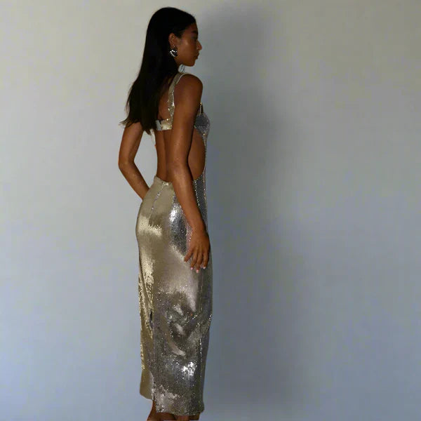 שמלת מקסי נירה – לנשים בעיצוב אלגנטי מבית ʟᴜɴᴀʀᴇ