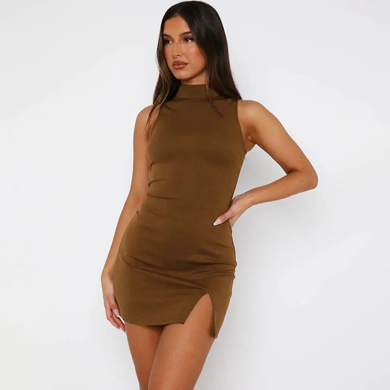 שמלת מיני שקד – לנשים בעיצוב אלגנטי מבית ʟᴜɴᴀʀᴇ