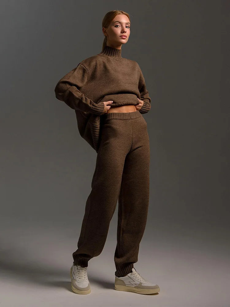 סט סוודר לואיז– לנשים בעיצוב אלגנטי מבית ʟᴜɴᴀʀᴇ